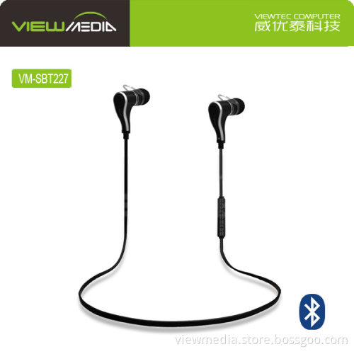2016 Viewmedia sports earphone free mobile phone samples VM-SBT227